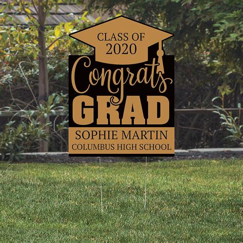 diy graduation sign ideas|free printable graduation yard signs.